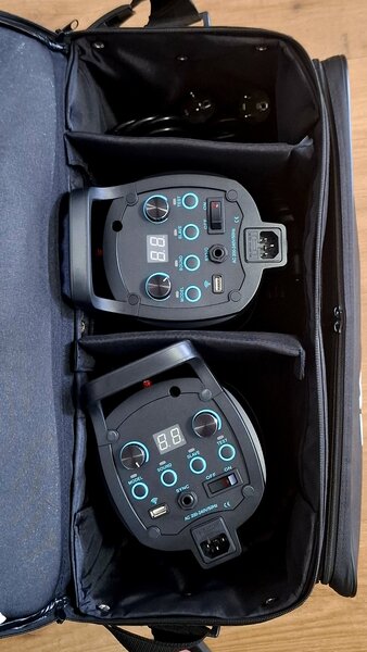 Blitz-uri de studio Dynaphos Expert QS 300W (set doua bucati)